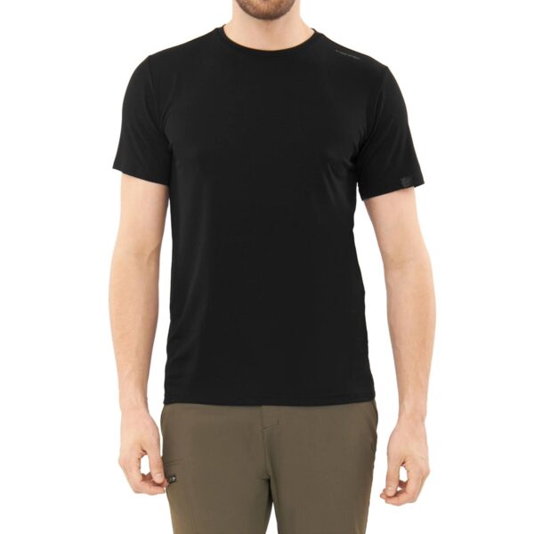 Męski T-shirt VIKING Lenta Bamboo Light Man - czarny