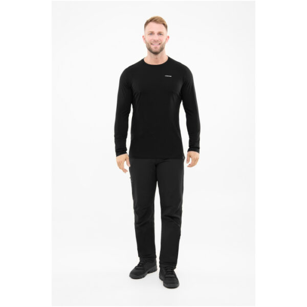 Longsleeve męski VIKING Andali Man MERINO - czarny
