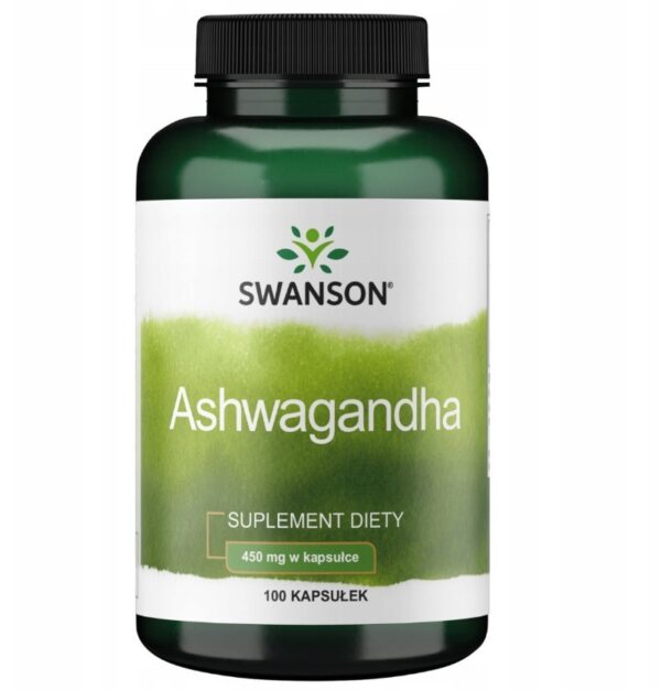 Swanson Ashwagandha 450mg - 100 kaps.