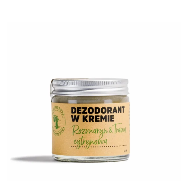 Dezodorant w Kremie Rozmaryn & Trawa cytrynowa