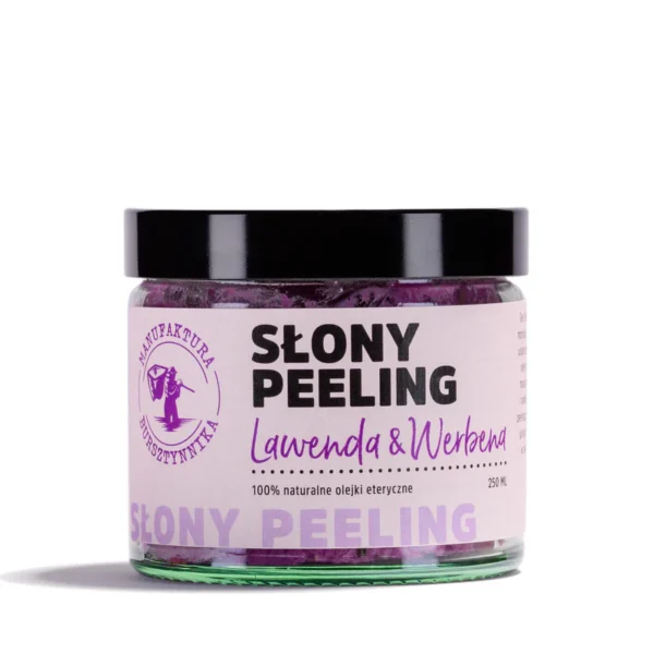 Słony Peeling Lawenda & Werbena - 250 ml