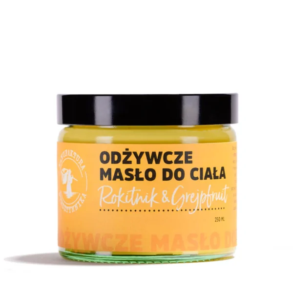 Odżywcze Masło do ciała Rokitnik & Grejpfrut - 250 ml