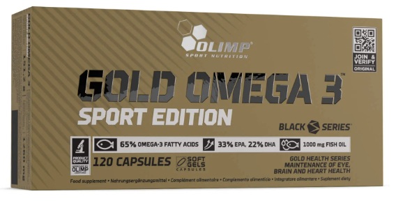 Olimp Gold Omega 3™ Sport Edition - 120 Kapsułek